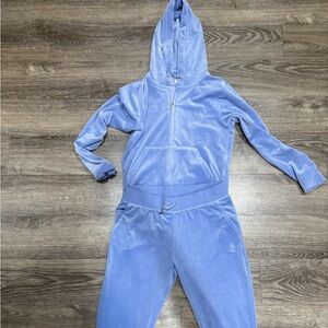 Lilac juicy couture velour tracksuit gold Hardwear